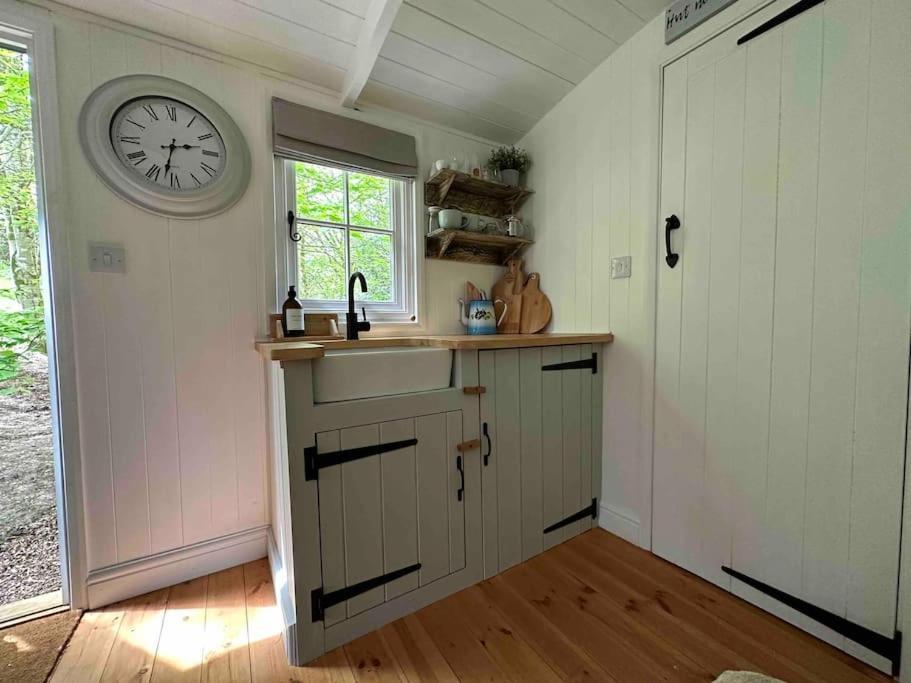 Cornwall Woodland Shepherd'S Hut Deirdres Hut Bodmin Exterior photo